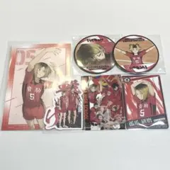 ハイキュー‼︎ 孤爪研磨　まとめ売り② モバイルステッカー　クリアカード