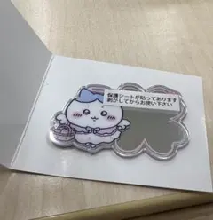 ちいかわ てんしあくま トレーディングミラーステッカー ハチワレ