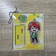 アクリルスタンドキーホルダー　カラフルピーチ　じゃぱぱ