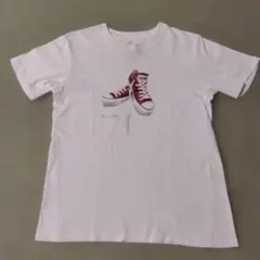 コンバース　Tシャツ　白②のサムネイル