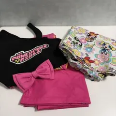 【完売品】平成 パワーパフガールズ 6y 子供ワンピース 3点セット
