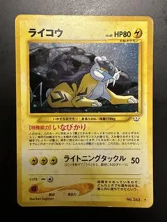 ライコウ LV40 HP80 旧裏