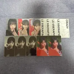 lesserafim ウンチェ crazy jp トレカ