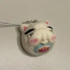 羊毛フェルト ハンドメイド キモカワオジサンシリーズ - メルカリ