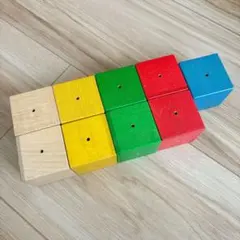 ジーナ社　ベビーキューブ　ワールドワイドキッズ　音が鳴る積み木のサムネイル