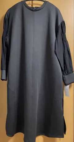 ジョリーフェム　ブラック長袖 ワンピース Lサイズ