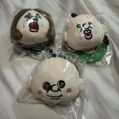 パンパンくんの日常 ぬいぐるみキーホルダー 韓国限定 パンパン オクジ