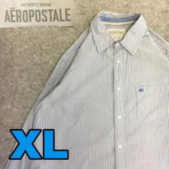 K838 AEROPOSTALE 古着 ストライプ 長袖シャツ