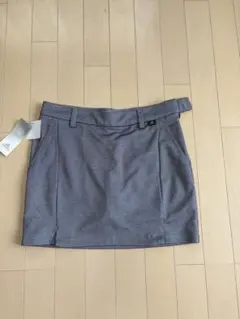 adidas レディース ゴルフスカート グレー　9号