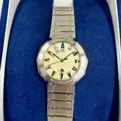 CORUM コルム アドミラルズカップ クリーム文字盤 クォーツ 中古品のサムネイル