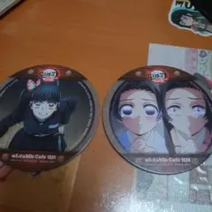 ufotablecafe コースター　胡蝶カナエ　しのぶ　栗花落カナヲ　３点