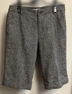 JUNKO SHIMADA グレー ツイード風 カジュアルパンツ