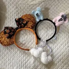 ディズニーカチューシャ　ハロウィンおばけ