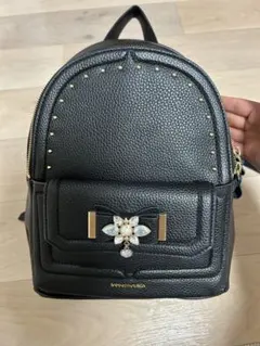 SAMANTHAVEGA ビジューリボン リュック ブラックのサムネイル