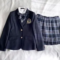 【極美品】デコラピンキーズ フォーマルスカートセットアップ 160 5点セット