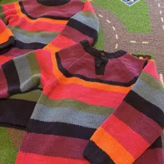 ニット ワンピース 双子 NEXT 100cm 二枚セット