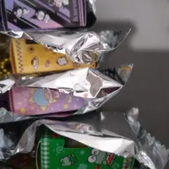 サンリオキャラクターズ　チョコボックス　けろっぴ　らら　ポムポムプリン　クロミ