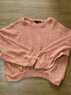 レディース　長袖　Fサイズ　オレンジ　春服