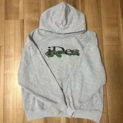 iDeaswam グレー Mサイズ パーカー IDEASWAM パーカーM グレー