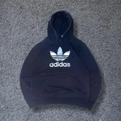 90s 00s adidas フェードプルオーバーパーカー 短丈 archive