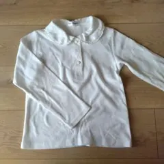 Ange D'argent 長袖シャツ 120 ホワイト