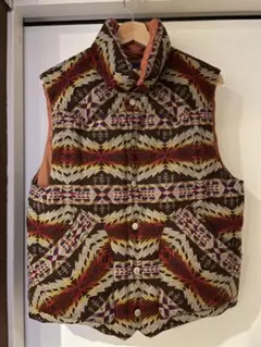 PENDLETON ダウンベスト ネイティブ柄 (L)のサムネイル
