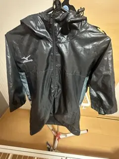 ミズノ　ウィンドブレーカー サイズM 黒　上下セット