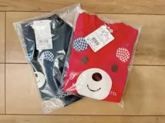 新品ミキハウスホットビスケッツ　トレーナーパンツセット70