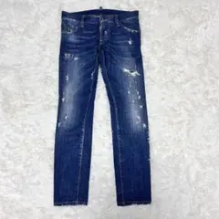 DSQUARED2 ディースクエアード ダメージ加工 ストレッチ デニム 42