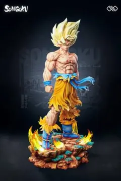 孫悟空 スーパーサイヤ人3 フィギュア ドラゴンボール ガレージキット