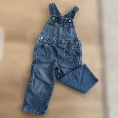 GAP デニム オーバーオール ブルー