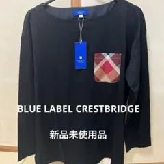 BLUE LABEL CRESTBRIDGE 新品未使用品七部袖丁シャツ