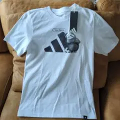 新品未使用）adidas！150cm！半袖Tシャツ ！定価2970円のサムネイル