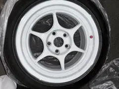 ENKEI PF06 16×8J +35 シバタイヤ　バリ溝のサムネイル