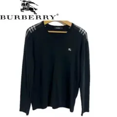 BURBERRY 黒 ロンT サイズ2