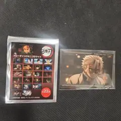 鬼滅の刃　トレーディングミニブロマイド　不死川実弥