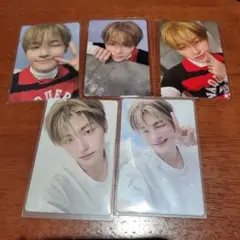 30.tws ジフン playhard 封入&特典トレカ　5枚