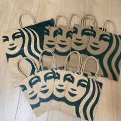 スターバックス ショッピングバッグ 10枚セット