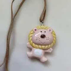 昭和レトロ　内藤ルネ　ライオン　ネックレス