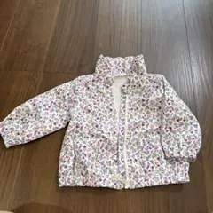 simple free アカチャンホンポ　花柄 ジップアップアウター　ジャケット