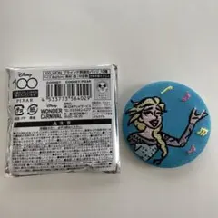 Disney100 ブラインド刺繍缶バッジ【アナと雪の女王 エルサ】
