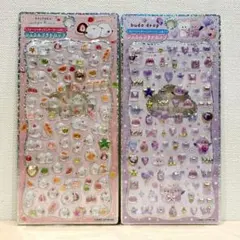 2種セット★ ジュエルプチドロップ ストーン付 ジュエルプチドロップシール