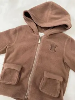 CELINEボアフード付きパーカー