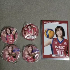 T.LEAGUE 缶バッジチャンスくじ2026 Tリーグ 卓球 長崎美柚 - メルカリ