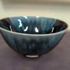 美しい九谷焼抹茶茶碗