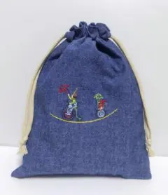 SixTONES ハンドメイド 刺繍 巾着袋 - メルカリ