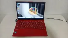 富士通 8世代i5 SSD256GB Win11 薄型軽量モバイルノートPC