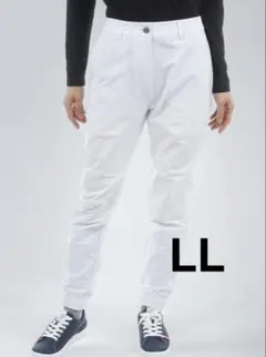【LL】 トミーヒルフィガー ゴルフ レディース 裾ロゴゴム パンツのサムネイル