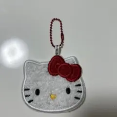 サンリオキャラクター　ミニミニラグマット風キーホルダー ハローキティ