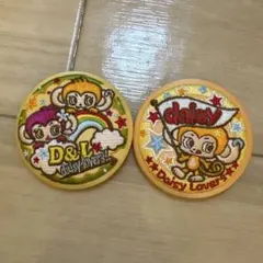 ナルミヤキャラクターズ 刺繍缶バッジビスケット